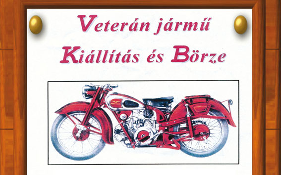 Veterán Jármű Kiállítás és Börze