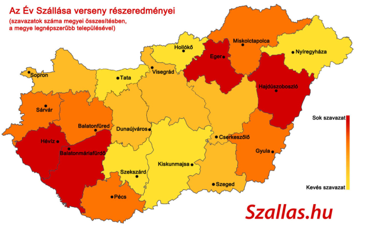 Hajdúszoboszló vagy Balatonmáriafürdő lesz az Év Turisztikai Települése?